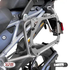 Adaptador de Baú Lateral Triumph Tiger 900/1200 (apartir 2022) Prata - SPTA679