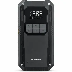 Auxiliar de Partida com Compressor de Ar Portátil Tomate - MXB-D006 (14,8V - 150psi)