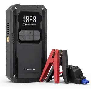 Auxiliar de Partida com Compressor de Ar Portátil Tomate - MXB-D006 (14,8V - 150psi)