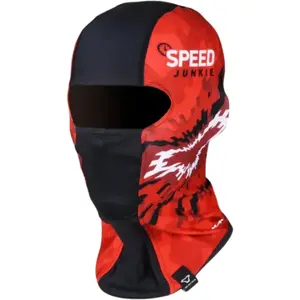 Balaclava Macna Mane - Cinza/Vermelho