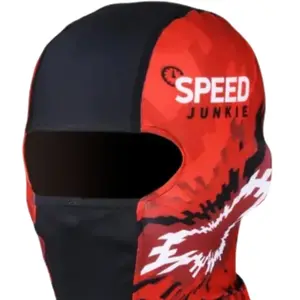 Balaclava Macna Mane - Cinza/Vermelho