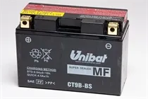 Bateria Unibat CT9B-BS para Motos Yamaha