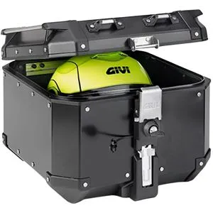 Baú / Bauleto Givi Trekker OBKN42B-BR Outback Monokey Preto - 42 Litros