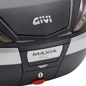 Baú / Bauleto Givi V56NNT Maxia 4 Lente Fumê 56 Litros - Preto/Cinza
