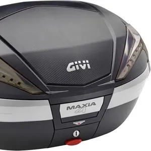 Baú / Bauleto Givi V56NNT Maxia 4 Lente Fumê 56 Litros - Preto/Cinza