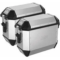 Bau Lateral Givi Alumínio Trekker Alaska Monokey (Par) - 36 Litros