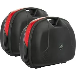 Bau Lateral Givi Monokey Par 40 Litros Vermelha - E-360NTPACK2