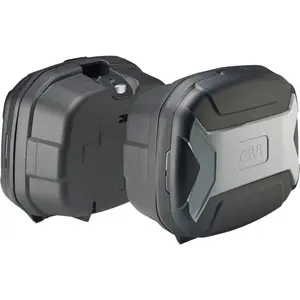 Bau Lateral Givi Trekker TRK35BNPACK2 Lite Monokey Preto (Par) - 35 Litros