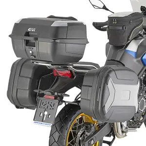 Bau Lateral Givi Trekker TRK35BNPACK2 Lite Monokey Preto (Par) - 35 Litros