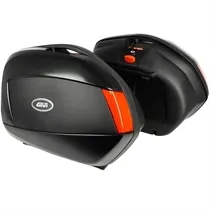 Baú Lateral Givi V35N PLX Monokey Side (Par) - 35 Litros