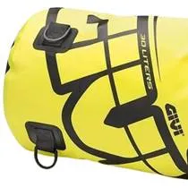 Bolsa Cilíndrica Givi Impermeável Amarelo/Preto (30 Litros) - EA114FL