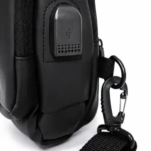 Bolsa Transversal Texx - Preta/Branca