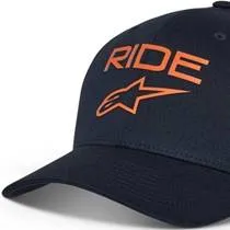 Boné Alpinestars Ride Transfer Azul Marinho/Laranja