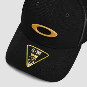 Boné Oakley Tincan - Preto/Gold