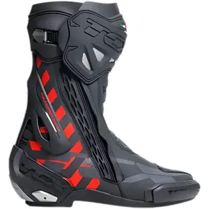 Bota TCX RT Race - Preto/Vermelho