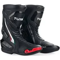 Bota Tutto Moto Qatar Racing Preta
