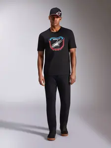 Camiseta Alpinestars Plate - Preto