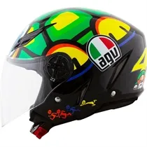 Capacete AGV Blade (Aberto) Turtle Preto