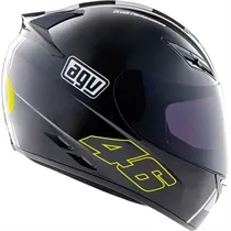 Capacete AGV K3 Celebr 08 Preto (Valentino Rossi)