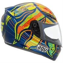 Capacete AGV K3 Five Continents (Valentino Rossi)