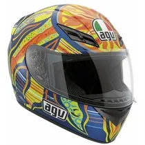 Capacete AGV K3 Five Continents (Valentino Rossi)