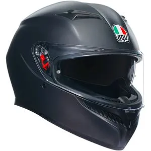 Capacete AGV K3 Monocolor Preto Fosco