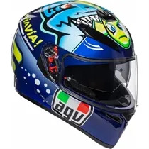 Capacete AGV K3 SV Misano 2015 c/ Viseira Solar (Valentino Rossi)