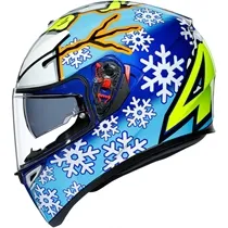 Capacete AGV K3 SV Winter Test 2016 Valentino Rossi