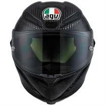 Capacete AGV Pista GP Carbon Solid (Fibra De Carbono) Preto