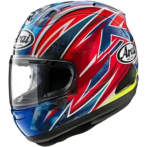 Capacete Arai RX-7V Evo Ogura - Azul/Vermelho/Branco