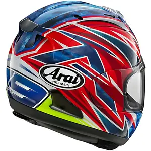 Capacete Arai RX-7V Evo Ogura - Azul/Vermelho/Branco