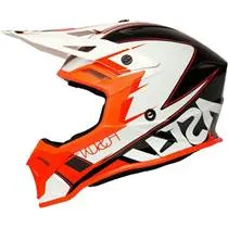 Capacete ASW Fusion 2.0 Blade Preto/Laranja/Branco