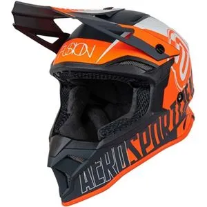 Capacete ASW Fusion 2.0 Dash - Laranja/Cinza/Branco
