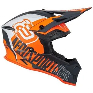 Capacete ASW Fusion 2.0 Dash - Laranja/Cinza/Branco