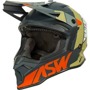 Capacete ASW Fusion 2.0 Seecker - Cinza/Areia