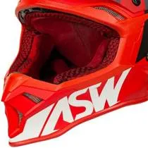Capacete ASW Fusion 2.0 Seecker Vermelho/Preto