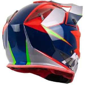 Capacete ASW Fusion Hubble - Azul/Vermelho