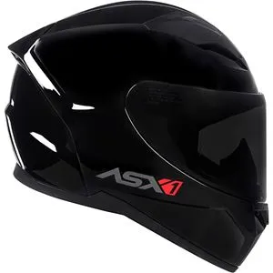 Capacete ASX City Solid - Preto/Cinza Grafite
