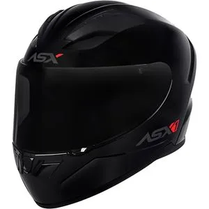Capacete ASX City Solid - Preto/Cinza Grafite