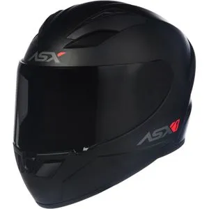 Capacete ASX City Solid - Preto/Cinza Grafite Fosco