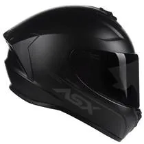 Capacete ASX Draken Solid - Preto Fosco