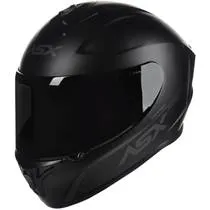 Capacete ASX Draken Solid - Preto Fosco