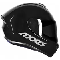 Capacete Axxis Draken Preto Brilho