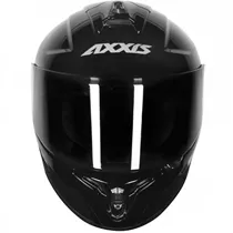 Capacete Axxis Draken Preto Brilho