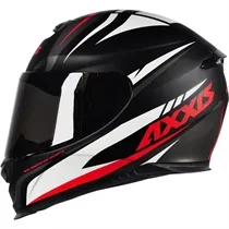Capacete Axxis Eagle Hybrid Preto/Cinza/Branco Fosco