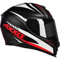 Capacete Axxis Eagle Hybrid Preto/Cinza/Branco Fosco