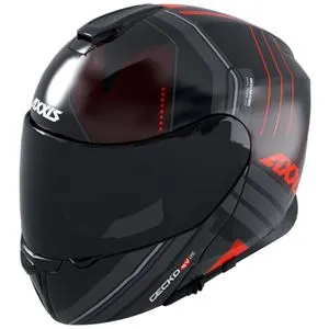 Capacete Axxis Gecko SV Epic B5 - Vermelho Fosco