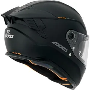 Capacete Axxis Hawk Evo SV Monocolor - Preto Fosco