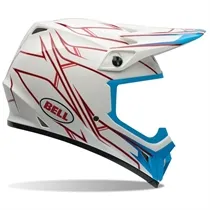Capacete Bell MX-9 Pinned Branco