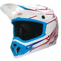 Capacete Bell MX-9 Pinned Branco